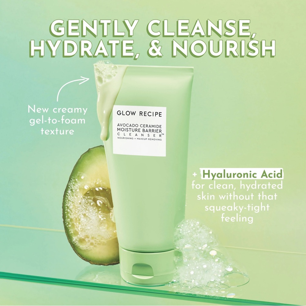 Glow Recipe - Avocado Ceramide Moisture Barrier Cleanser - BNIB